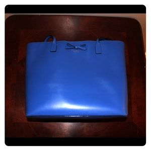Kate Spade Sawyer Street Blue Tote